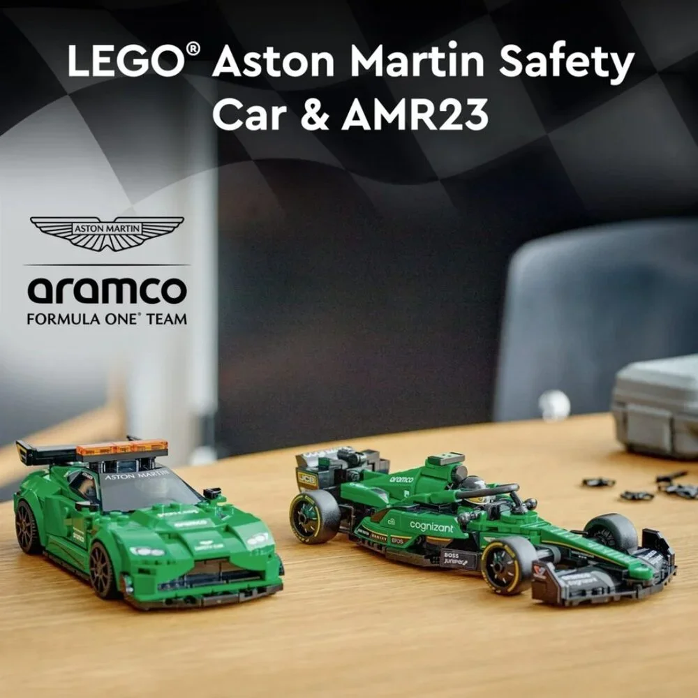 LEGO Speed Champions 76925: Aston Martin Vantage Safety Car & AMR23 (SEALED NEW)